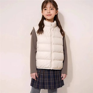 童装男女童PUFFTECH空气棉服25冬季可机洗背心马甲排骨棉服478124