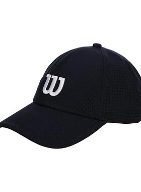 代购Wilson威尔胜女士帽子防晒遮阳透气棉质夏季户外棒球帽爆款