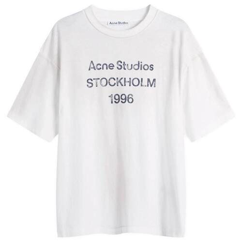 代购Acne Studios男士T恤透气舒适宽松日常休闲男装爆款简约