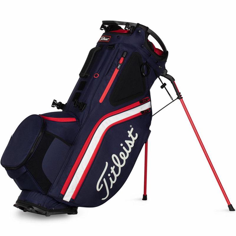 Titleist男士高尔夫球包便携设计多隔层收纳推车友好稳定支撑