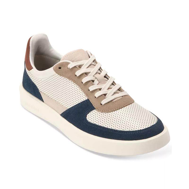 代购Cole Haan男士休闲鞋舒适鞋垫防滑透气轻便系带圆头拼色设计,运动鞋new,运动休闲鞋,淘宝优惠券,粉丝福利购,淘宝优惠卷