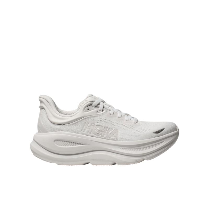 代购Hoka OneOne女士跑步鞋缓震轻便透气稳定支撑白色橡胶鞋底