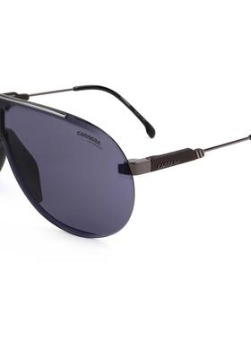 代购Carrera卡雷拉男女太阳镜防紫外线遮光抗强光护眼盾形黑色