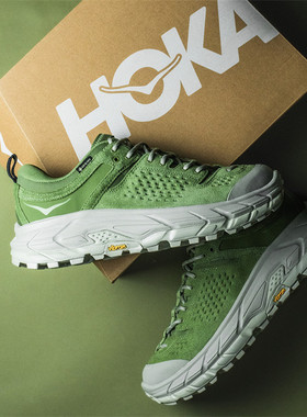 Hoka one one Tor Ultra LO TP灰绿色防水户外运动低帮登山鞋代购