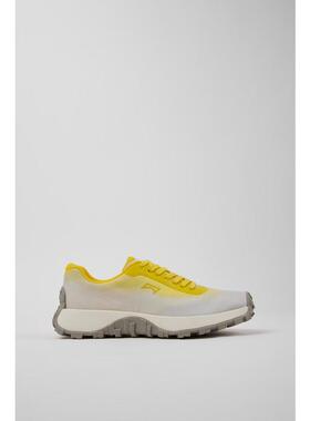 代购Camper女士运动鞋透气轻便缓震耐磨灰色黄色回收工程材料