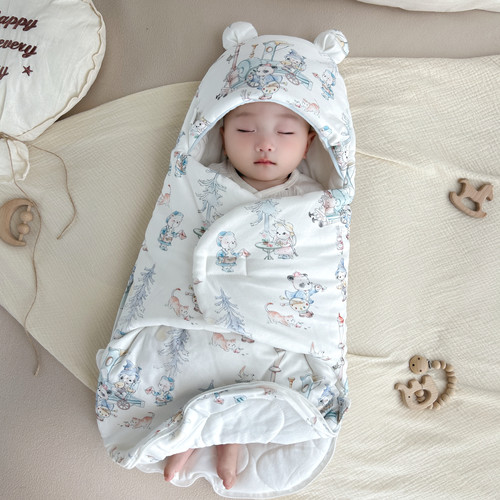 新生儿抱被蝴蝶襁褓睡袋