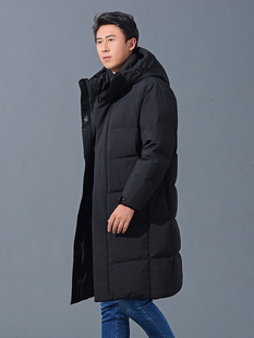 杰奥羽绒服男士长款过膝聚热极寒服加厚大码宽松时尚休闲工装