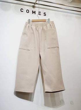 COMES-ot东大门㊣实拍女装新款休闲时尚真品休闲裤羊毛口袋