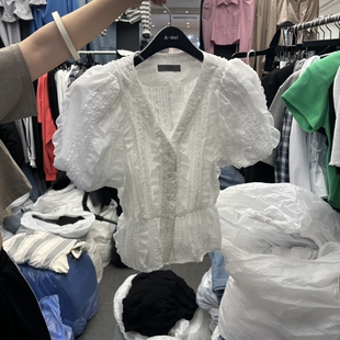 休闲26春夏人气时尚 DEL㊣韩国东大门直邮女士新品 推荐 衬衫