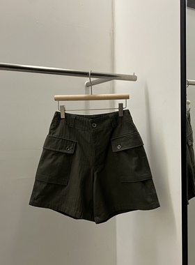 REGULARLY/PLACOR韩国东大门代购㊣女装新款26春夏短裤人字纹