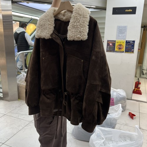 SIMPLE PARK/WMSTORY东大门㊣直邮女装新款休闲短款羽绒服绒面