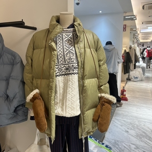 PLATE韩国代购㊣女士新款真品25秋冬休闲热卖推荐短款羽绒服