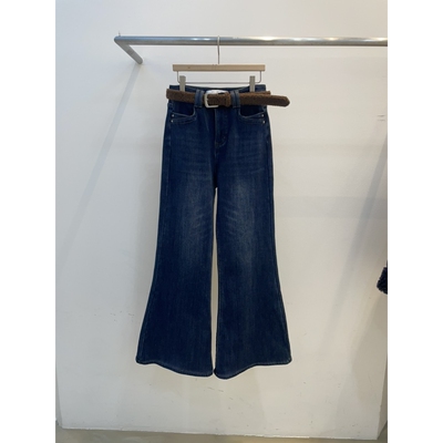 MILLIMETER/MGML东大门㊣直邮女装新品人气牛仔裤不含腰带喇叭
