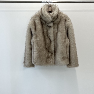 ANOTHER AVENUE韩国代购㊣女装新品真品热卖推荐短款大衣狐狸