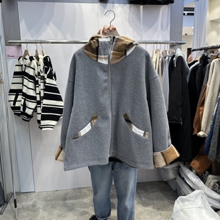 BLOOM-Q韩国代购㊣女士新品真品人气25秋冬推荐休闲热卖夹克