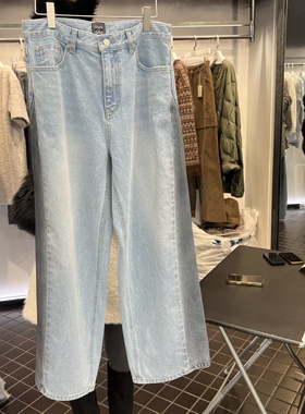 OUS/INCH韩国代购㊣女装新款热卖时尚推荐真品牛仔裤春款腰带