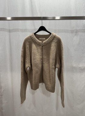 REVE-L东大门㊣直邮女装新款推荐真品休闲25秋冬毛衣羊驼毛开衫