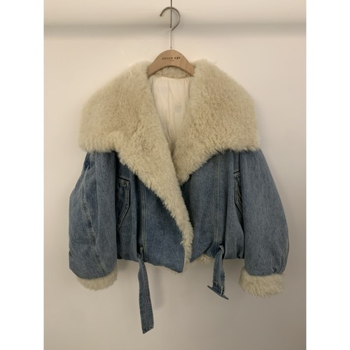 UNDER KEY东大门㊣代购女装新品25秋冬短款羽绒服羊毛鸭绒