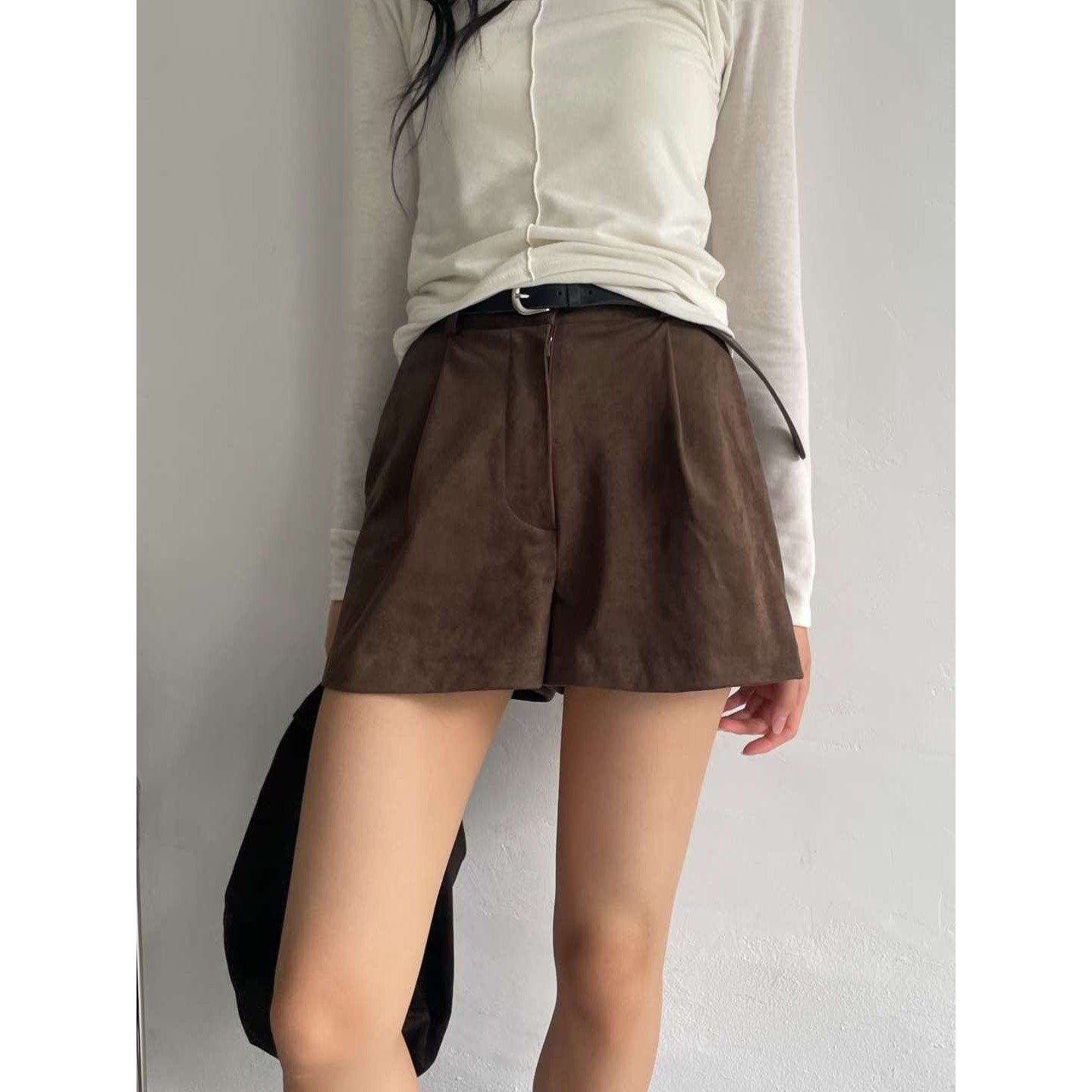 AWESOME-ot韩国代购㊣女装新品真品推荐休闲25秋冬短裤不含腰带,户外/登山/野营/旅行用品,速干裤,淘宝优惠券,粉丝福利购,淘宝优惠卷