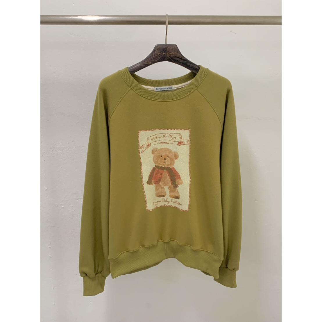 BEFORE SUNRISE韩国代购㊣女装新品人气热卖25秋冬推荐卫衣