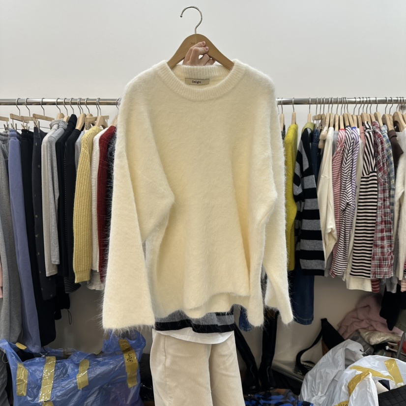 DELIGHT-L东大门㊣直邮女装新品休闲25秋冬时尚人气热卖毛衣