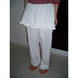 ME㊣韩国东大门直邮女装 新品 推荐 FLASH 裙裤 LOVE 热卖