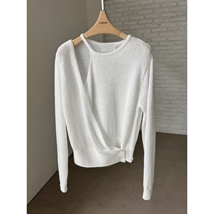 休闲推荐 新款 人气26春夏热卖 针织衫 LOWBURN韩国代购 开衫 ㊣女装