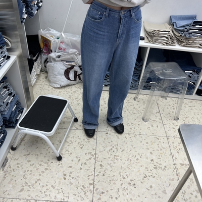 VANILLA J韩国直邮㊣女士新款休闲推荐热卖人气时尚牛仔裤