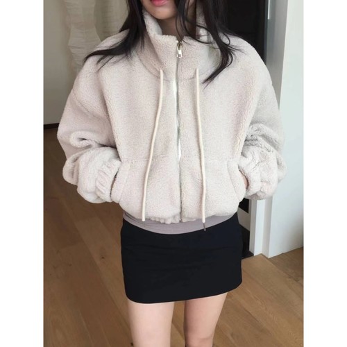 BBOO-T东大门㊣直邮女士新品25秋冬人气休闲时尚真品夹克羊毛