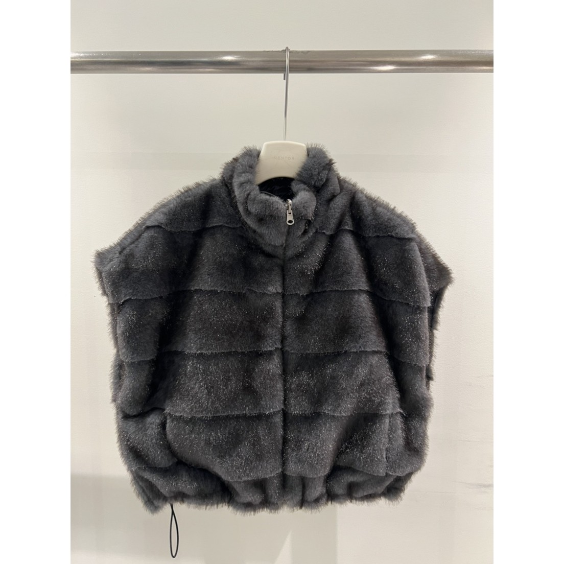 MENTOR东大门㊣直邮女装新款推荐真品热卖马甲两面穿毛皮双面