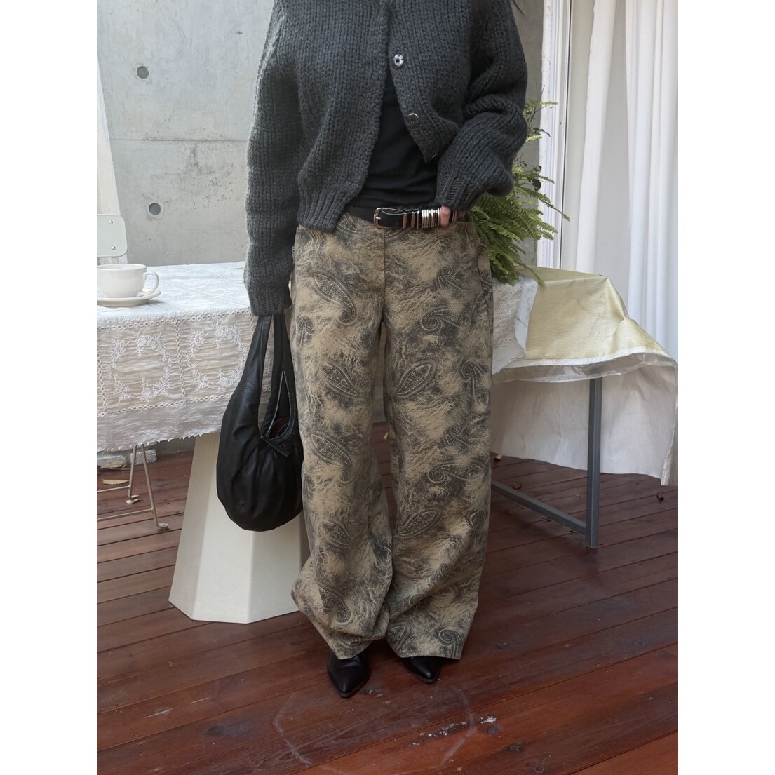 SUNDER MARKET东大门㊣代购女装新品热卖休闲真品25秋冬休闲裤