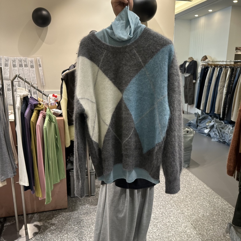 SOF韩国直邮㊣女士新品真品人气休闲时尚推荐热卖毛衣不含内搭