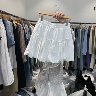 ALMOND PEPE韩国代购㊣女士新款休闲时尚推荐热卖26春夏短裙