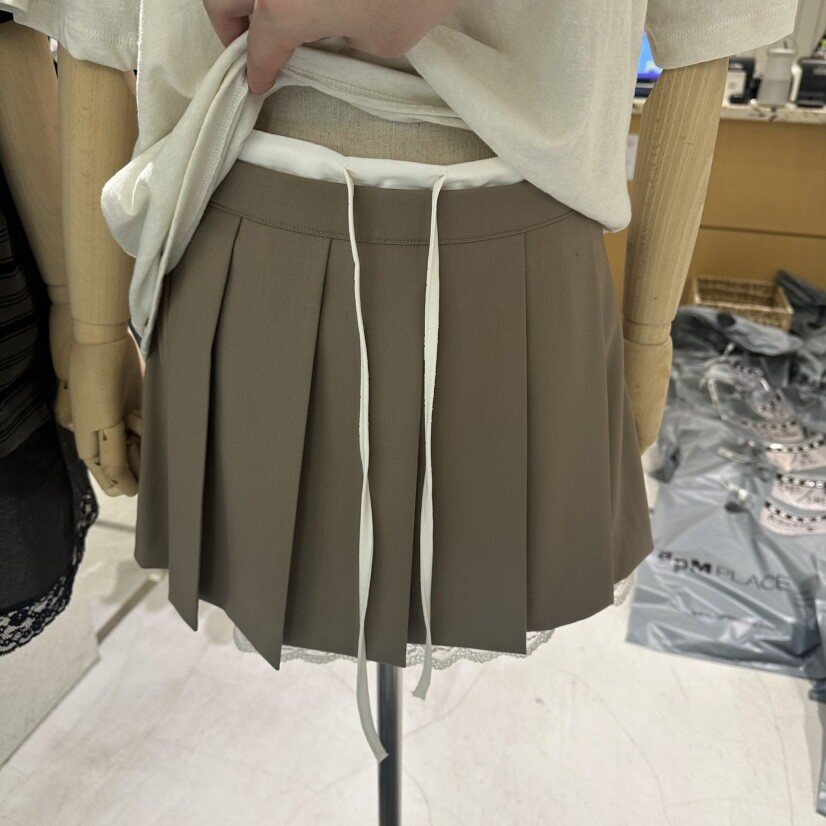 GRADE㊣韩国东大门直邮女装新款推荐26春夏休闲人气时尚短裙