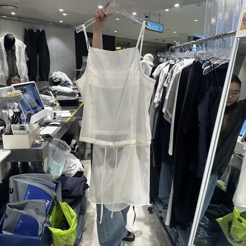 HERTZ-P㊣韩国直邮实拍女士新款热卖人气26春夏连衣裙透明