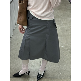 ZEROZERO韩国代购㊣女士新品推荐热卖真品25秋冬半身裙中短裙