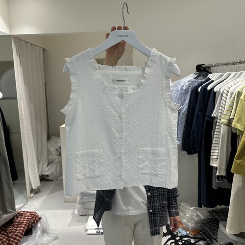 LORING RE-I/BARE㊣韩国东大门直邮女装新款26春夏时尚马甲