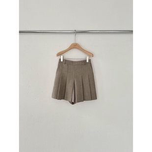 休闲真品短裤 2ND 25秋冬时尚 热卖 褶裥 GATE韩国直邮㊣女士新款