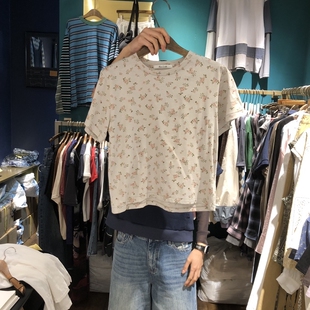 MERCI LINDA韩国直邮㊣女士新款26春夏时尚推荐休闲人气T恤