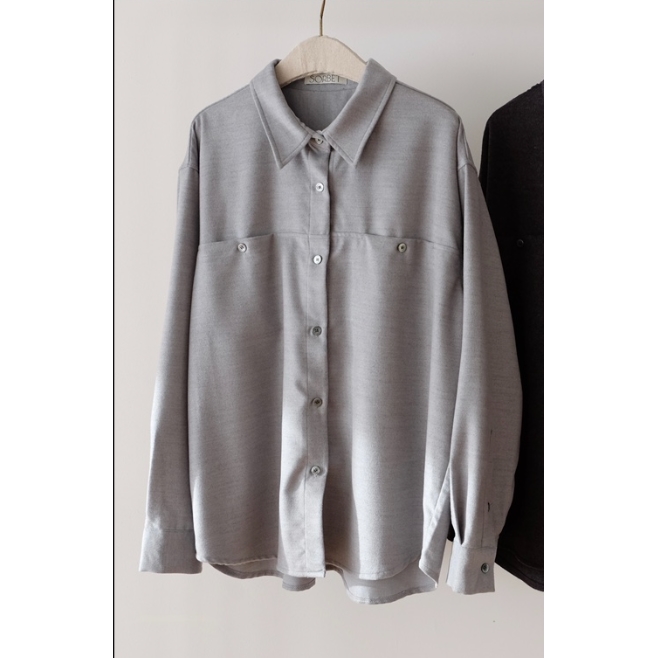 SORBET/flat white韩国直邮㊣女装新款时尚25秋冬人气衬衫