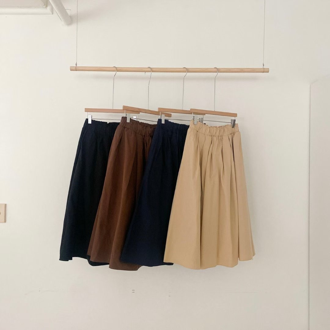 VOLANT东大门㊣实拍女装新品时尚推荐25秋冬真品人气休闲长裙