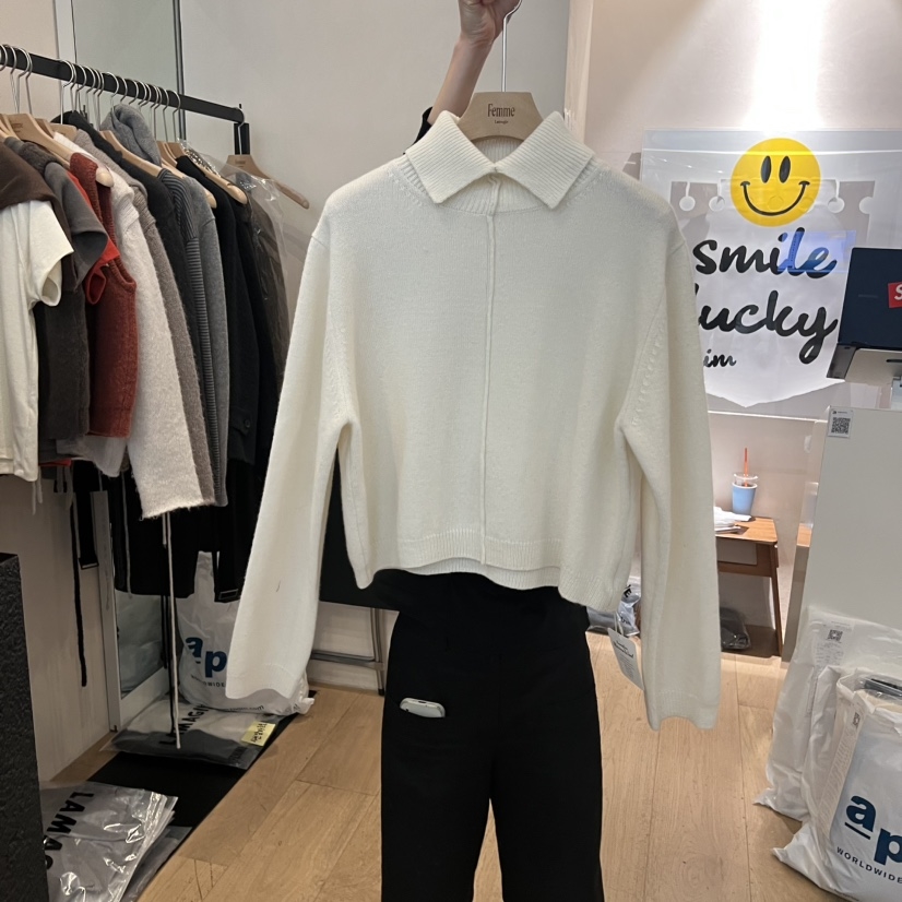 Lamagie Femme 东大门㊣直邮女士新品人气休闲时尚针织衫