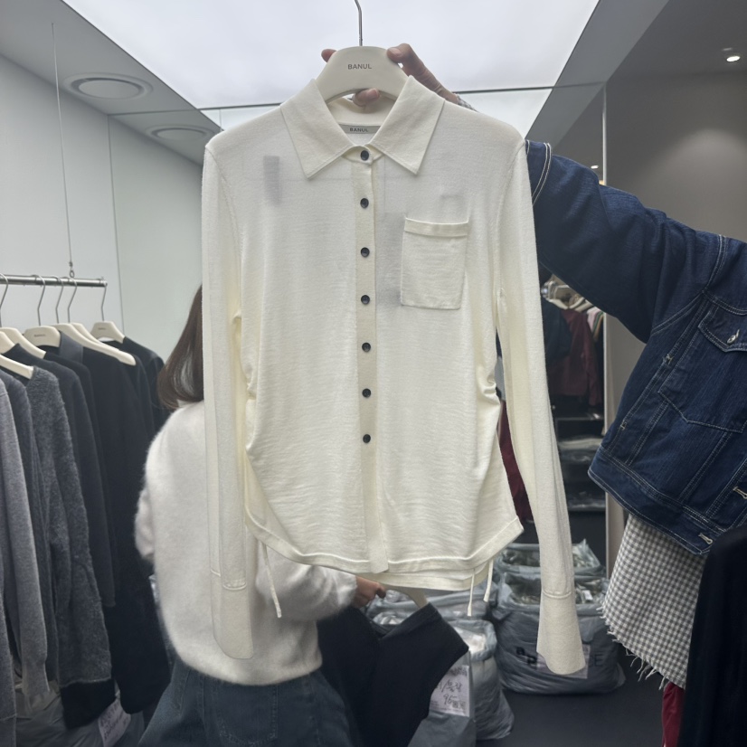 BANUL韩国代购㊣女装新款真品人气推荐25秋冬热卖时尚针织衫