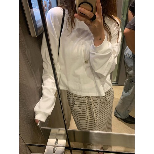 STUNNING㊣东大门实拍女士26秋冬新品休闲热卖长袖T恤不含配饰