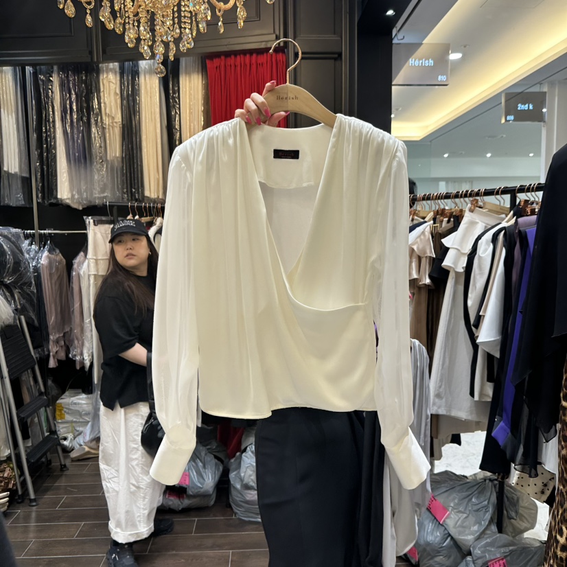 HERISH-HAUTE韩国直邮㊣女士新款推荐休闲时尚人气25秋冬衬衫