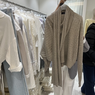 ㊣女装 SUNDAY韩国东大门代购 新款 时尚 含围巾 MONDAY 针织衫