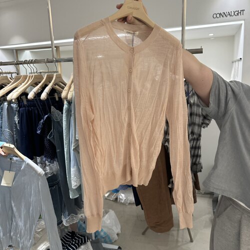 CONNAUGHT/DAILYJUD㊣韩国直邮实拍女士新品职业针织衫羊毛开襟