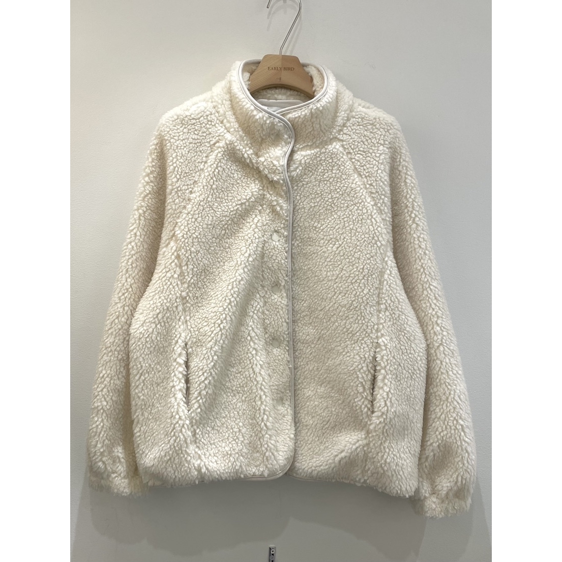 OBSESS/EARLY BIRD韩国代购㊣女士新品热卖25秋冬夹克羊毛