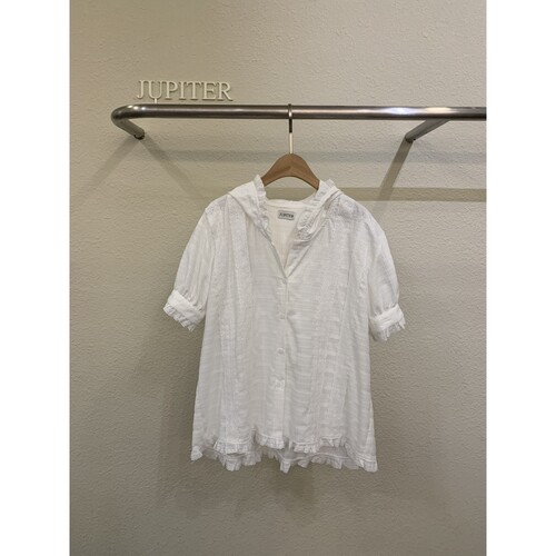 JUPITER韩国代购㊣女士新品人气休闲时尚26春夏推荐衬衫连帽衫