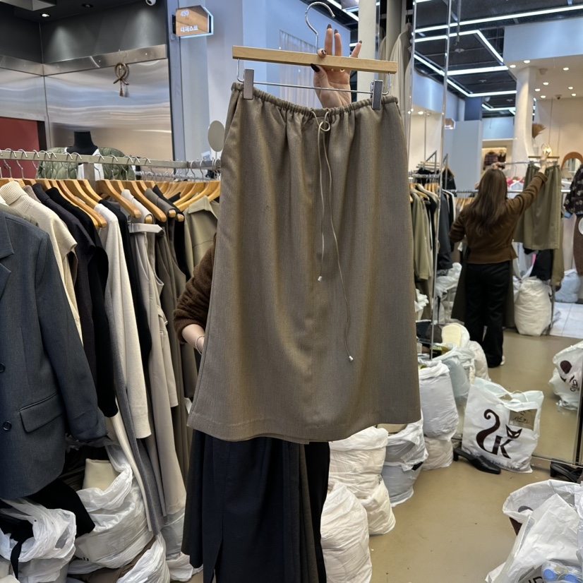 SANS东大门㊣直邮女装新品25秋冬休闲热卖人气真品时尚长裙